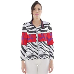 Striped By Traci K Women s Windbreaker