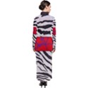 Striped by Traci K Turtleneck Maxi Dress View2