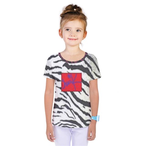 Striped By Traci K Kids  One Piece Tee by tracikcollection