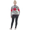 Striped by Traci K Velour Zip Up Jacket View2