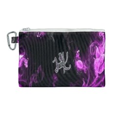 Fushion By Traci K Canvas Cosmetic Bag (large) by tracikcollection