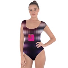 Aquarium By Traci K Short Sleeve Leotard  by tracikcollection