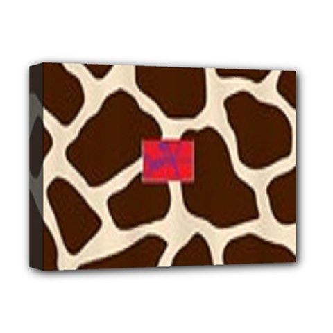 Giraffe By Traci K Deluxe Canvas 16  X 12  (stretched)  by tracikcollection