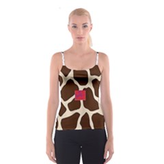 Giraffe By Traci K Spaghetti Strap Top by tracikcollection