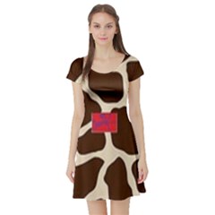 Giraffe By Traci K Short Sleeve Skater Dress by tracikcollection