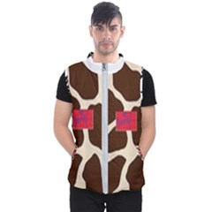 Giraffe By Traci K Men s Puffer Vest