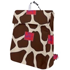 Giraffe By Traci K Flap Top Backpack by tracikcollection