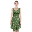 Pepe the Frog Face pattern Green Kekistan meme Racerback Midi Dress View1