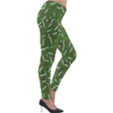 Pepe the Frog Face pattern Green Kekistan meme Lightweight Velour Leggings View4