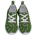 Pepe the Frog Face pattern Green Kekistan meme Running Shoes View1