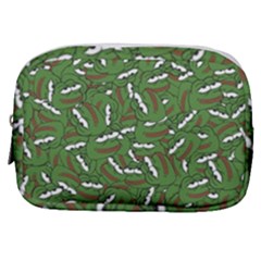 Pepe The Frog Face Pattern Green Kekistan Meme Make Up Pouch (small) by snek