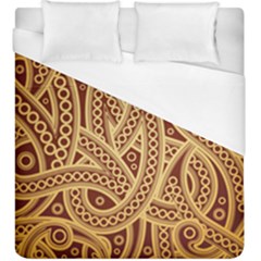 Fine Pattern Duvet Cover (king Size) by Sobalvarro