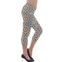 Motif Lightweight Velour Capri Leggings  View4