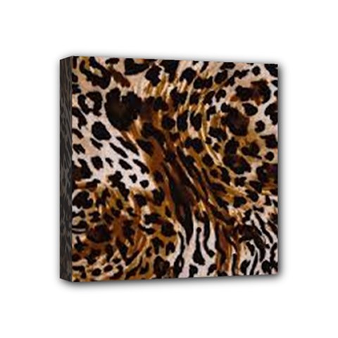 Cheetah By Traci K Mini Canvas 4  X 4  (stretched) by tracikcollection