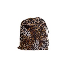 Cheetah By Traci K Drawstring Pouch (small) by tracikcollection