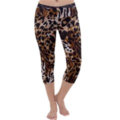 Cheetah By Traci K Capri Yoga Leggings by tracikcollection