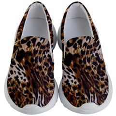 Cheetah By Traci K Kids  Lightweight Slip Ons by tracikcollection