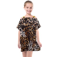 Cheetah By Traci K Kids  One Piece Chiffon Dress