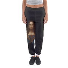 Salvator Mundi Leonardo Davindi 1500 Jesus Christ Savior Of The World Original Paint Most Expensive In The World Women s Jogger Sweatpants by snek