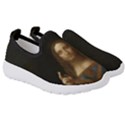 Salvator Mundi Leonardo DaVindi 1500 Jesus Christ Savior of the World Original Paint Most expensive in the world Kids  Slip On Sneakers View3