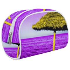 Pop Art Beach Umbrella Makeup Case (medium) by essentialimage