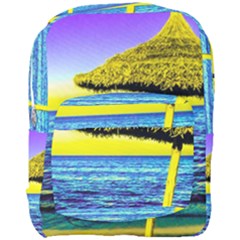 Pop Art Beach Umbrella  Full Print Backpack by essentialimage