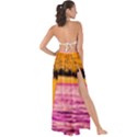 Pop Art Beach Umbrella  Maxi Chiffon Tie-Up Sarong View2