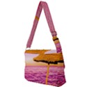 Pop Art Beach Umbrella  Full Print Messenger Bag (L) View2