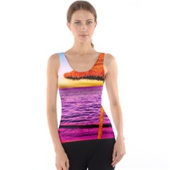 Pop Art Beach Umbrella  Tank Top by essentialimage