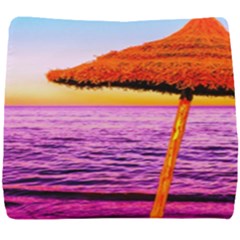 Pop Art Beach Umbrella  Seat Cushion by essentialimage