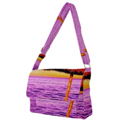 Pop Art Beach Umbrella  Full Print Messenger Bag (s) by essentialimage