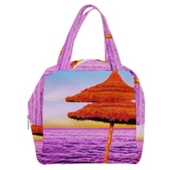 Pop Art Beach Umbrella  Boxy Hand Bag by essentialimage