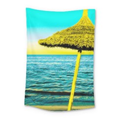 Pop Art Beach Umbrella  Small Tapestry by essentialimage