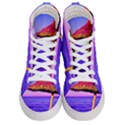 Pop Art Beach Umbrella  Women s Hi-Top Skate Sneakers View1