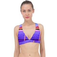 Pop Art Beach Umbrella  Classic Banded Bikini Top by essentialimage