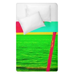 Pop Art Beach Umbrella Duvet Cover Double Side (single Size)