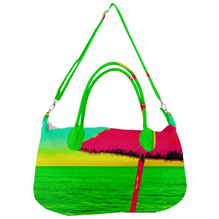 Pop Art Beach Umbrella Removal Strap Handbag