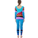 Pop Art Beach Umbrella  Long Sleeve Catsuit View2