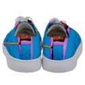 Pop Art Beach Umbrella  Kids  Low Top Canvas Sneakers View4