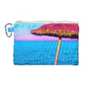 Pop Art Beach Umbrella  Canvas Cosmetic Bag (Large) View1