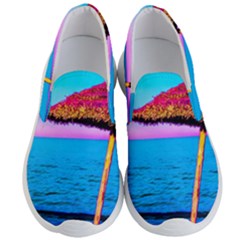 Pop Art Beach Umbrella  Men s Lightweight Slip Ons by essentialimage