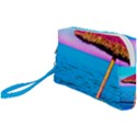 Pop Art Beach Umbrella  Wristlet Pouch Bag (Small) View1