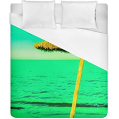 Pop Art Beach Umbrella  Duvet Cover (california King Size) by essentialimage