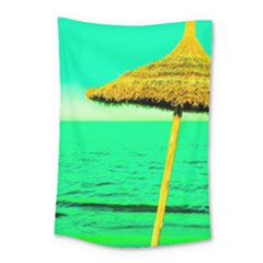 Pop Art Beach Umbrella  Small Tapestry by essentialimage