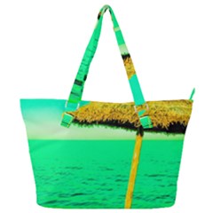 Pop Art Beach Umbrella  Full Print Shoulder Bag by essentialimage