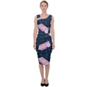 Dunkaroos Funfetti Print Dark Blue 1 Sleeveless Pencil Dress View1