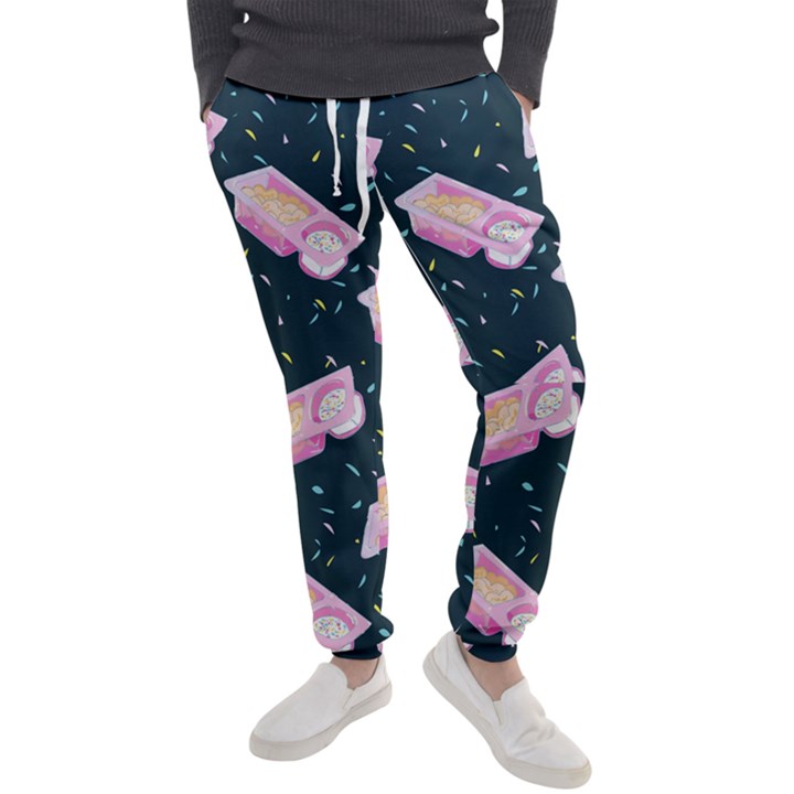 Dunkaroos Funfetti Print Dark Blue 1 Men s Jogger Sweatpants