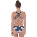 Dunkaroos Funfetti Print Dark Blue 1 Criss Cross Bikini Set View2