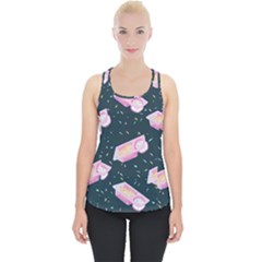 Dunkaroos Funfetti Print Dark Blue 1 Piece Up Tank Top by elizabethjonesstyling