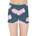 Dunkaroos Funfetti Print Dark Blue 1 Kids  Sports Shorts View1